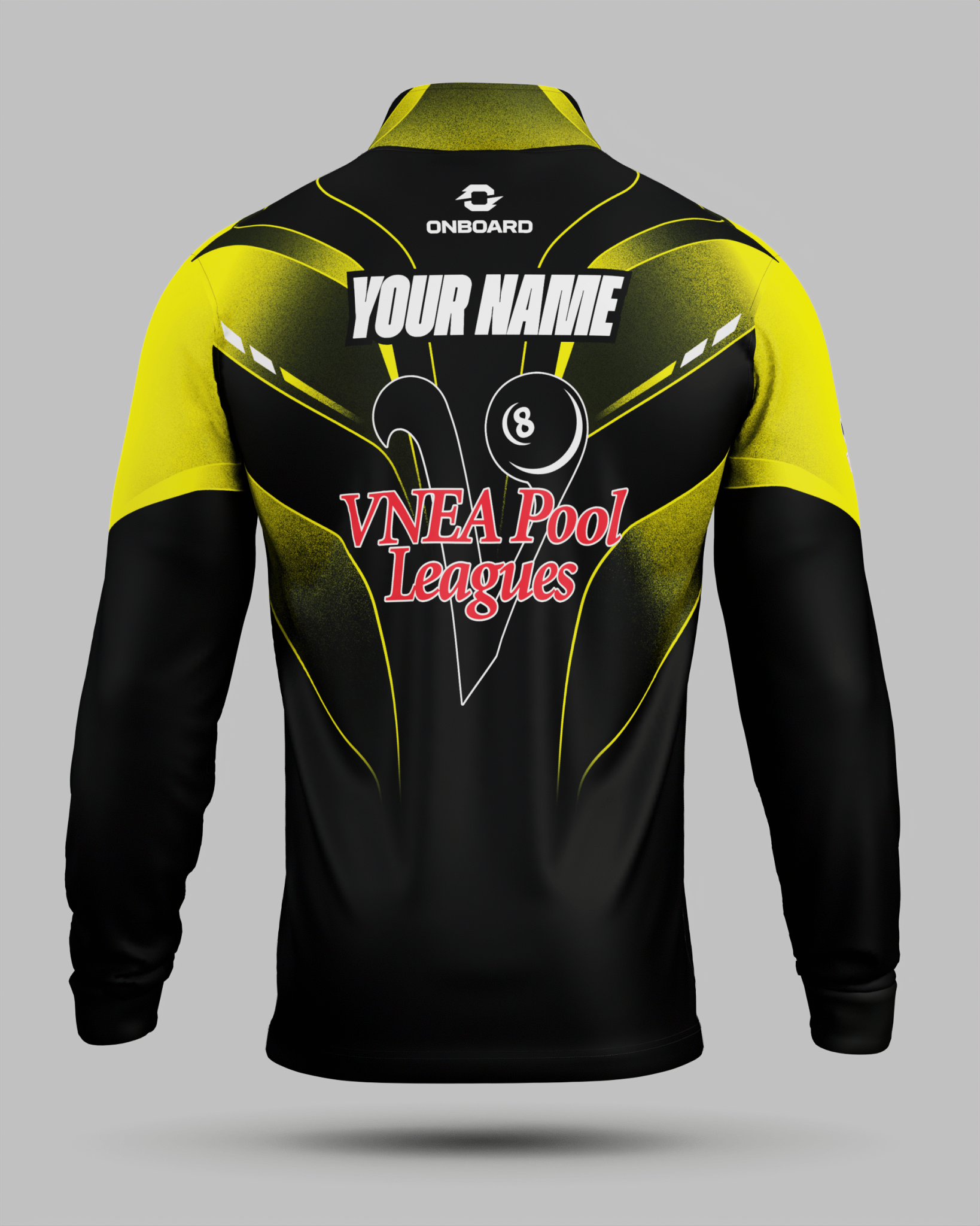 VNEA Storm 1/2 Zip Midlayer Yellow - Onboard Sportswear