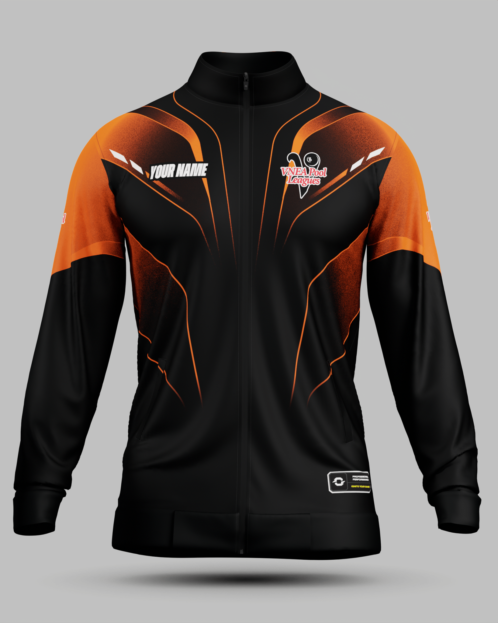 VNEA Storm Training Jacket Orange - Onboard Sportswear
