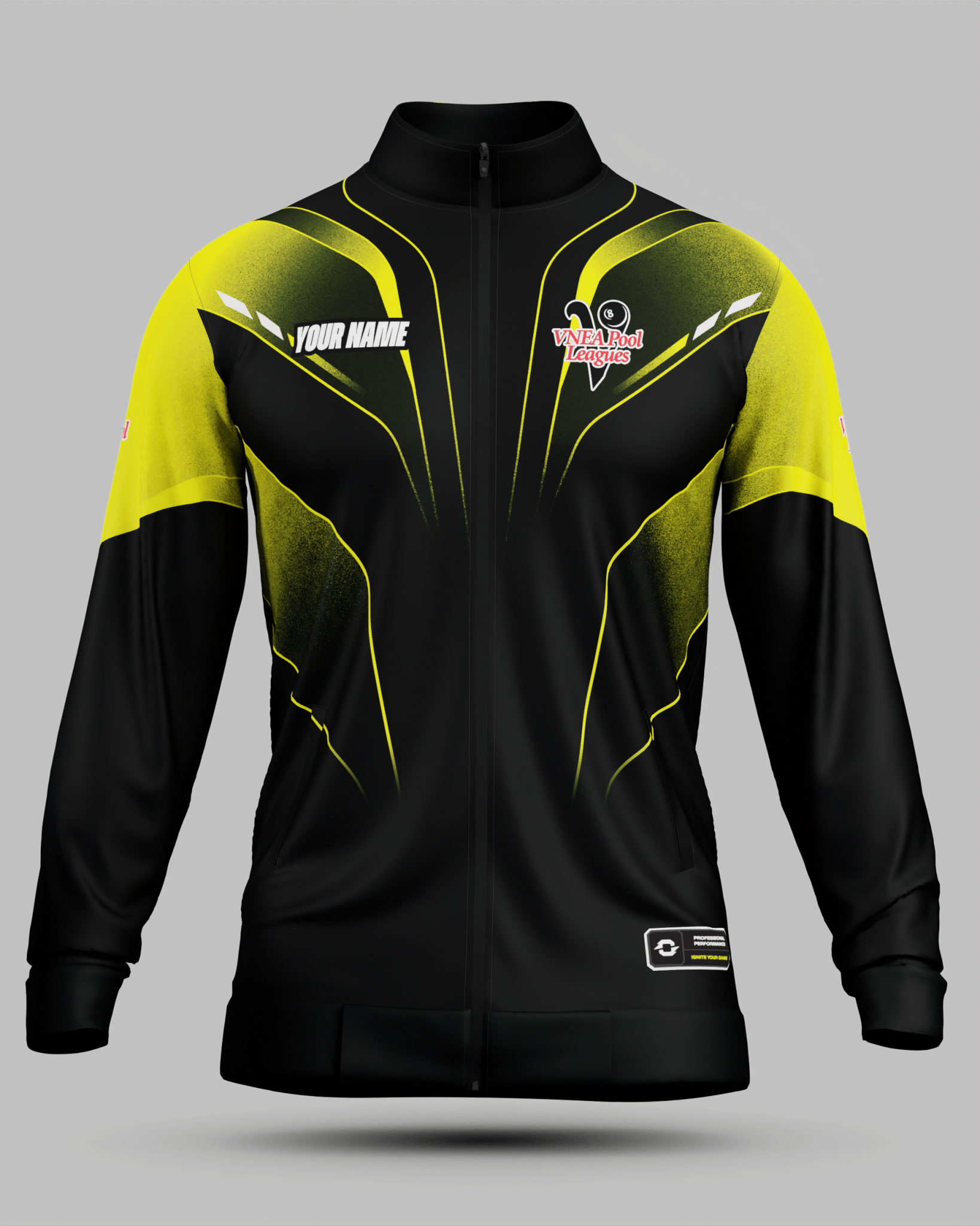 VNEA Storm Training Jacket Yellow - Onboard Sportswear