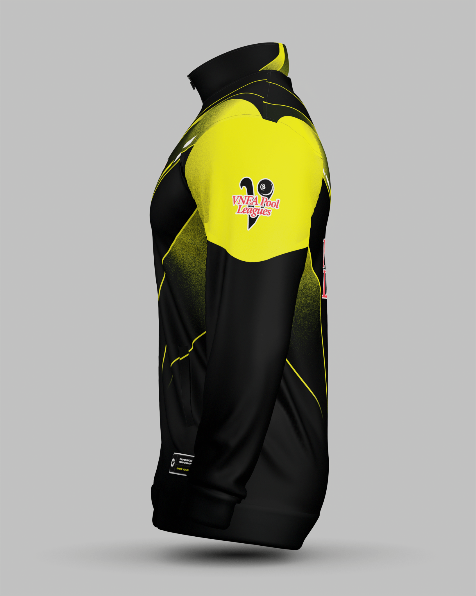 VNEA Storm Training Jacket Yellow - Onboard Sportswear