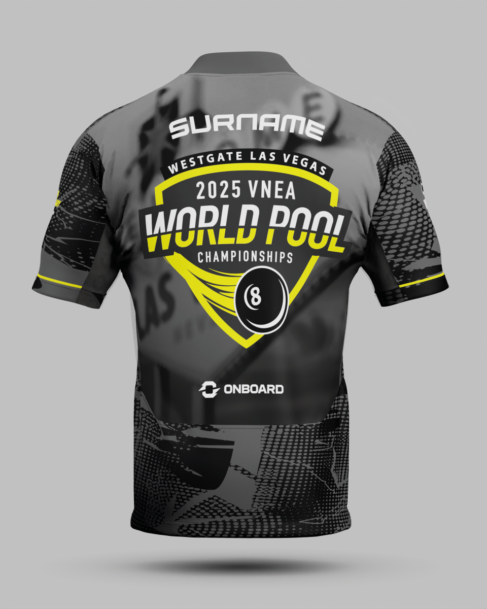 Official 2025 VNEA World Championship Jersey In Black - Onboard Sportswear