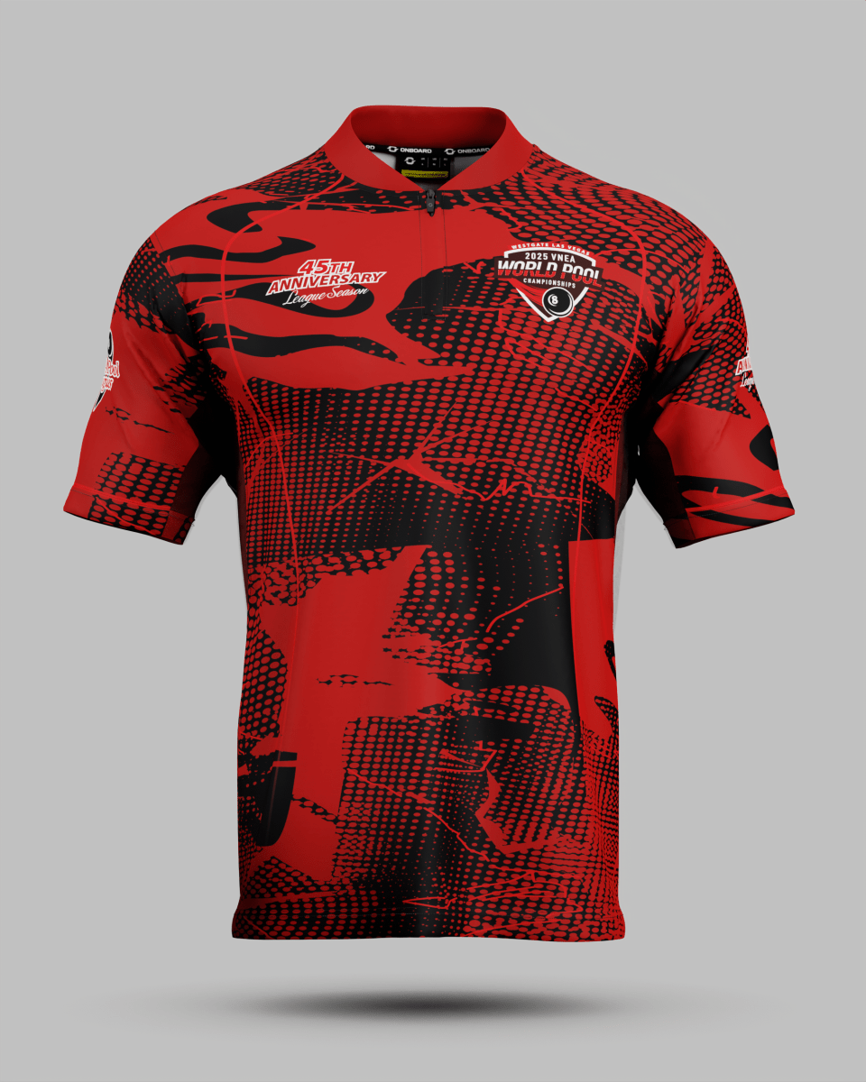 Official 2025 VNEA World Championship Jersey In Red - Onboard Sportswear