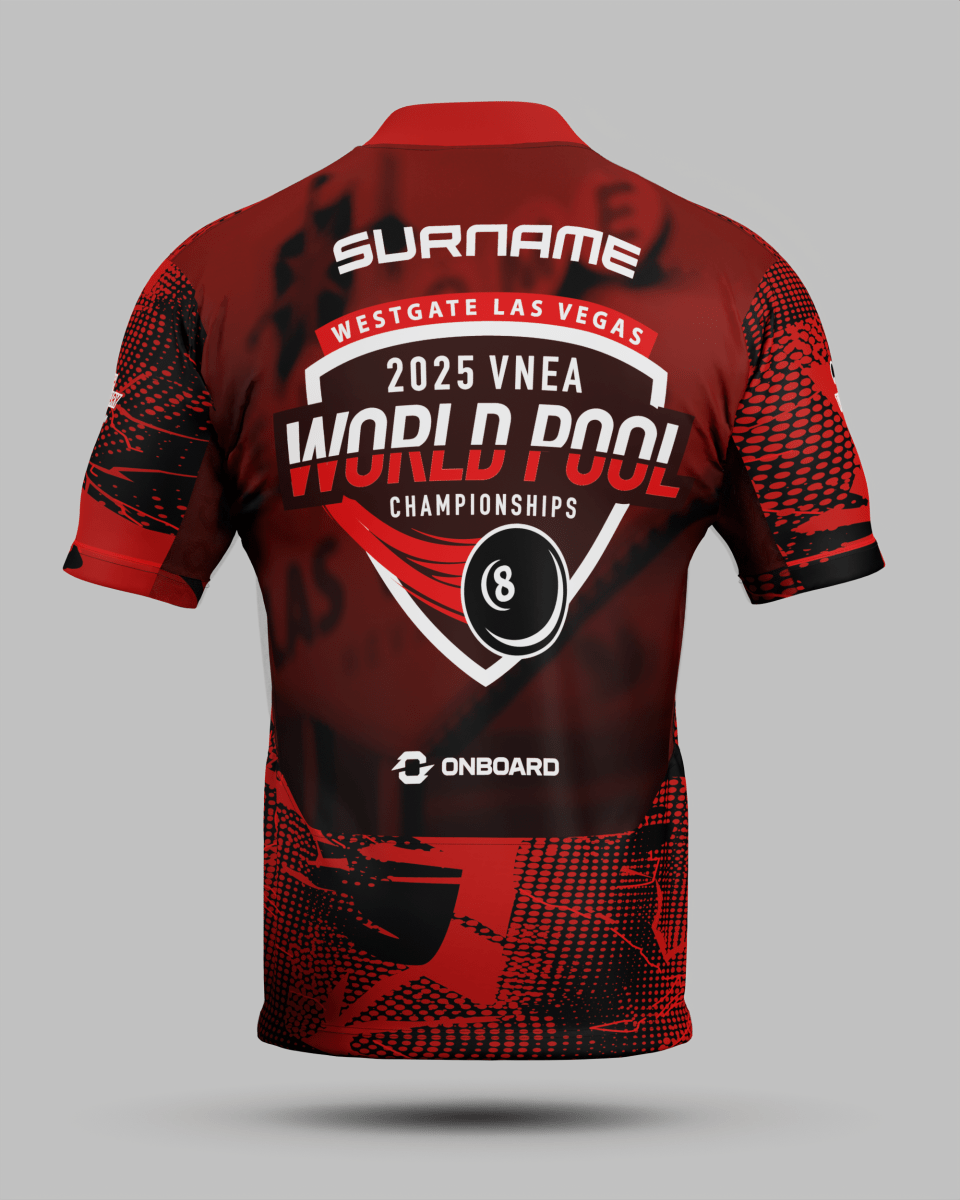 Official 2025 VNEA World Championship Jersey In Red - Onboard Sportswear