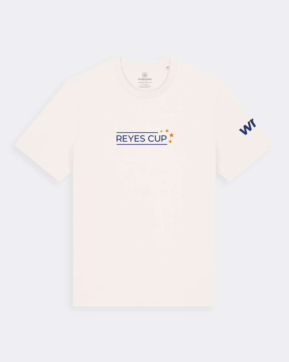 Reyes Cup Casual Tee Vintage White