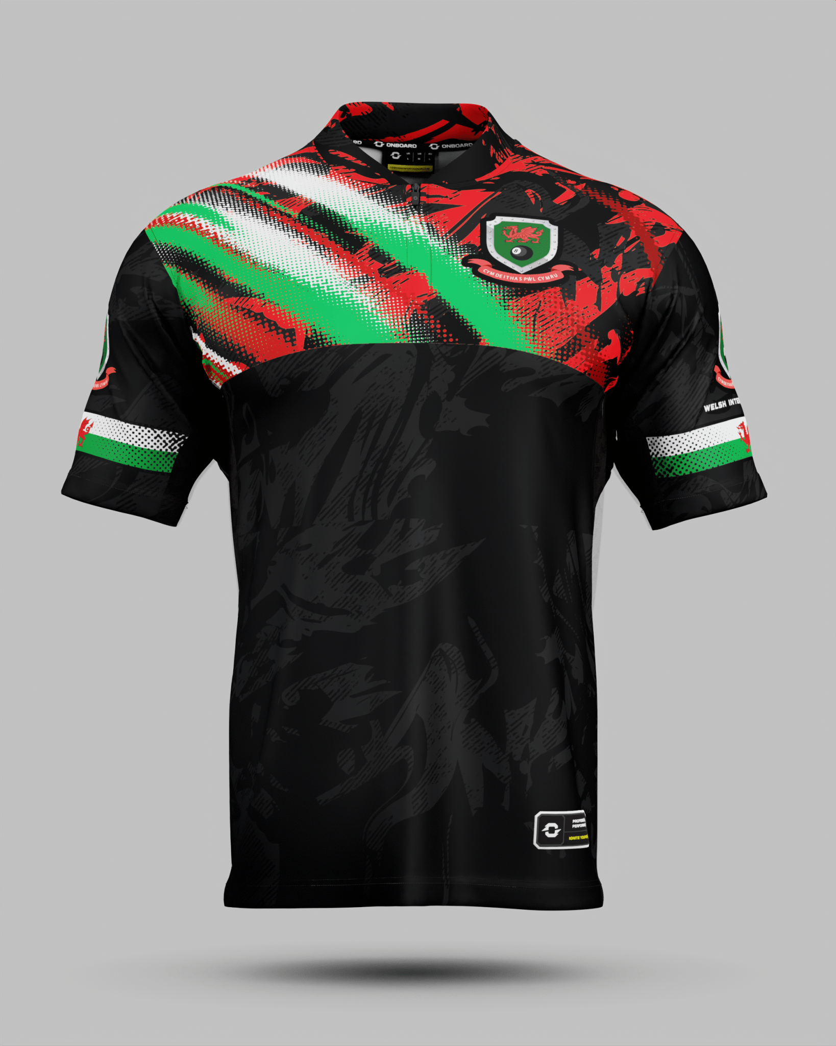 Official WPA 2025 Away Spark Jersey Black - Onboard Sportswear