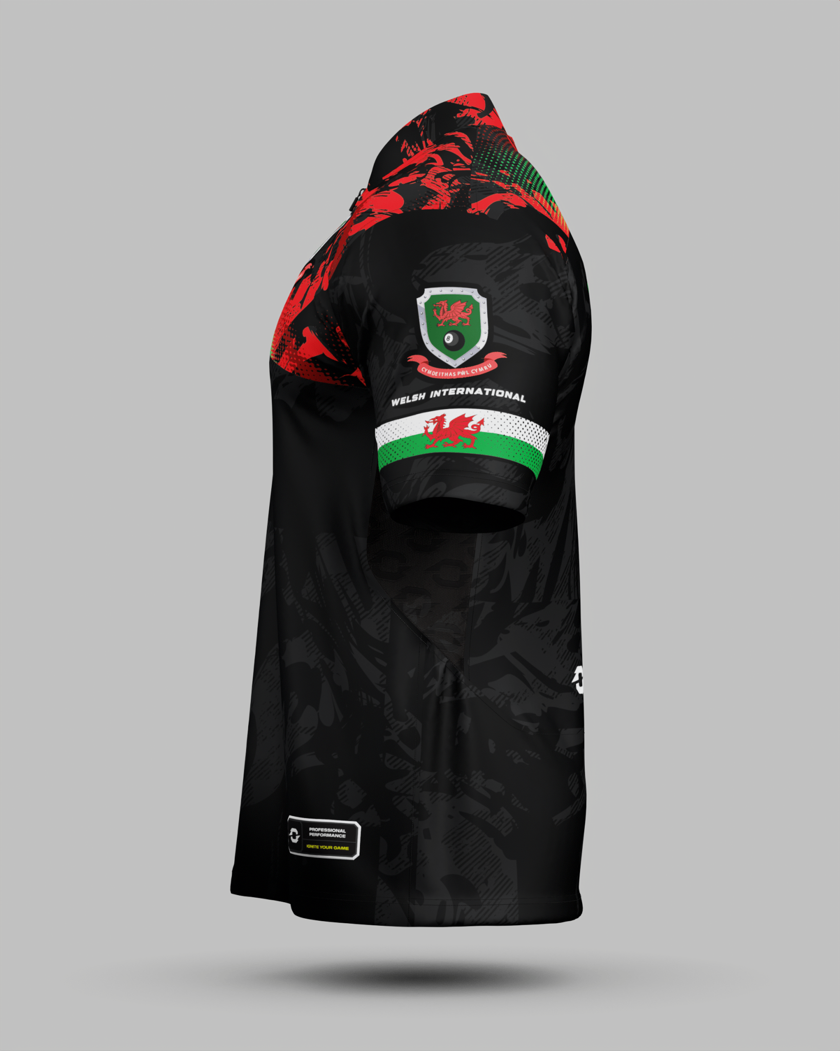 Official WPA 2025 Away Spark Jersey Black - Onboard Sportswear